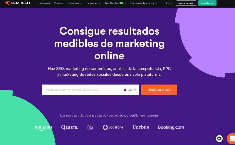 SEMrush Herramienta Seo