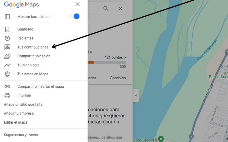 modificar reseña google
